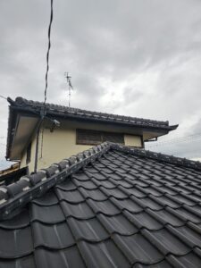 福岡県　福津市　O様邸　屋根塗装工事　施工前