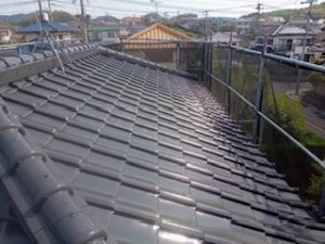 福岡県　福津市　屋根塗装工事　完了